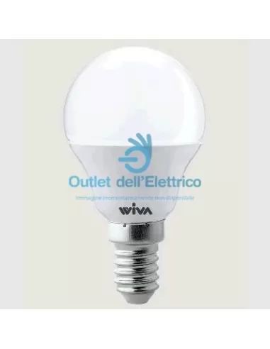 Wiva 11070504 droplet lamp 4000k e27 9wglst2